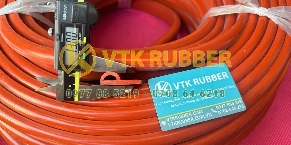 Báo giá ron cao su silicon chữ P đỏ sắt: Đủ kích thước, chịu nhiệt cao, sẵn hàng