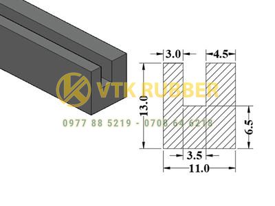 Địa điểm bán gioăng cao su chỉ viền chữ U tại Ninh Bình – Hàng chất lượng cao