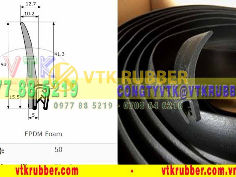 Ron cao su xốp bọc kẽm - 10039