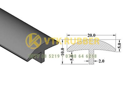 Nhà máy gioăng silicon chịu nhiệt chữ T ở Cần Thơ