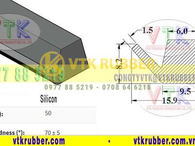 Nơi bán gioăng silicon cao su chịu nhiệt Nghệ An