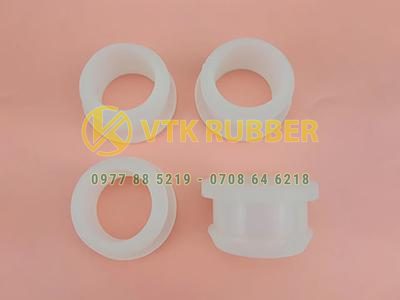 Nút silicon rỗng màu trắng trong 15x23 ở Cao Bằng
