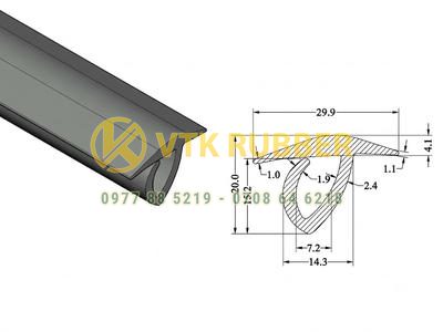 Xưởng sản xuất gioăng cửa xe tải, xe container ở Quảng Nam