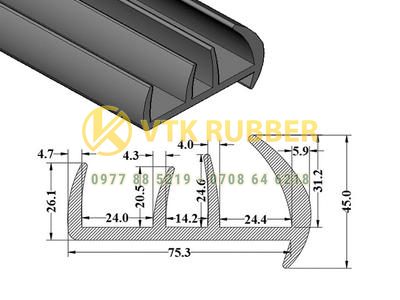 Cơ sở cung cấp gioăng cửa thùng xe đông lạnh ở TP. Cần Thơ