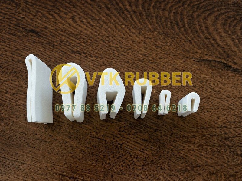 Bán cao su silicon chữ U gia công theo yêu cầu