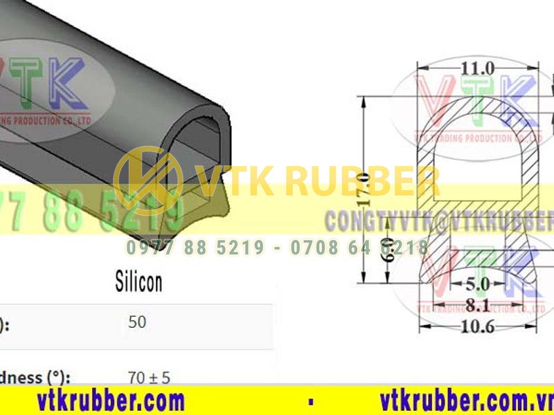 Cơ sở cung cấp gioăng silicon chịu nhiệt ở Lào Cai