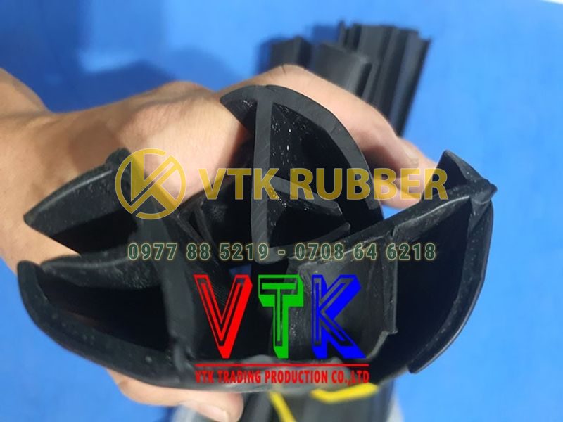 Ron cao su xe tải xương cá