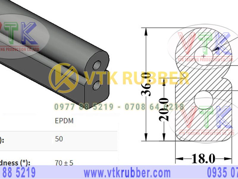 Địa chỉ bán gioăng cao su xốp cửa kho đông ở Đà Nẵng