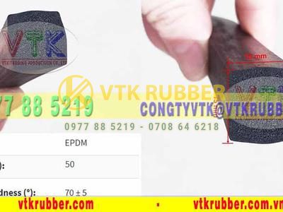 Gioăng cao su xốp hình vuông đàn hồi