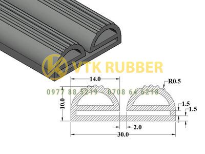 Nơi bán ron silicon chịu nhiệt chữ E ở Bắc Kạn